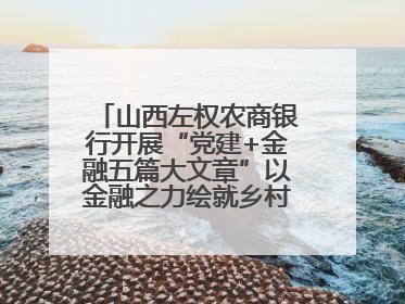 山西左权农商银行开展“党建+金融五篇大文章”以金融之力绘就乡村振兴新画卷